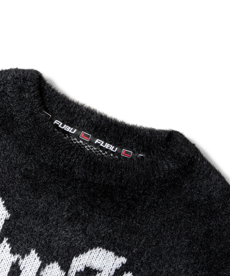 JACKROSE(ジャックローズ) |FUBU/フブ Shaggy Knit Crew(MENS)