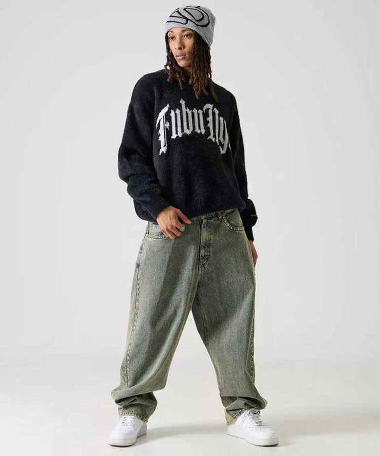 JACKROSE(ジャックローズ) |FUBU/フブ Shaggy Knit Crew(MENS)