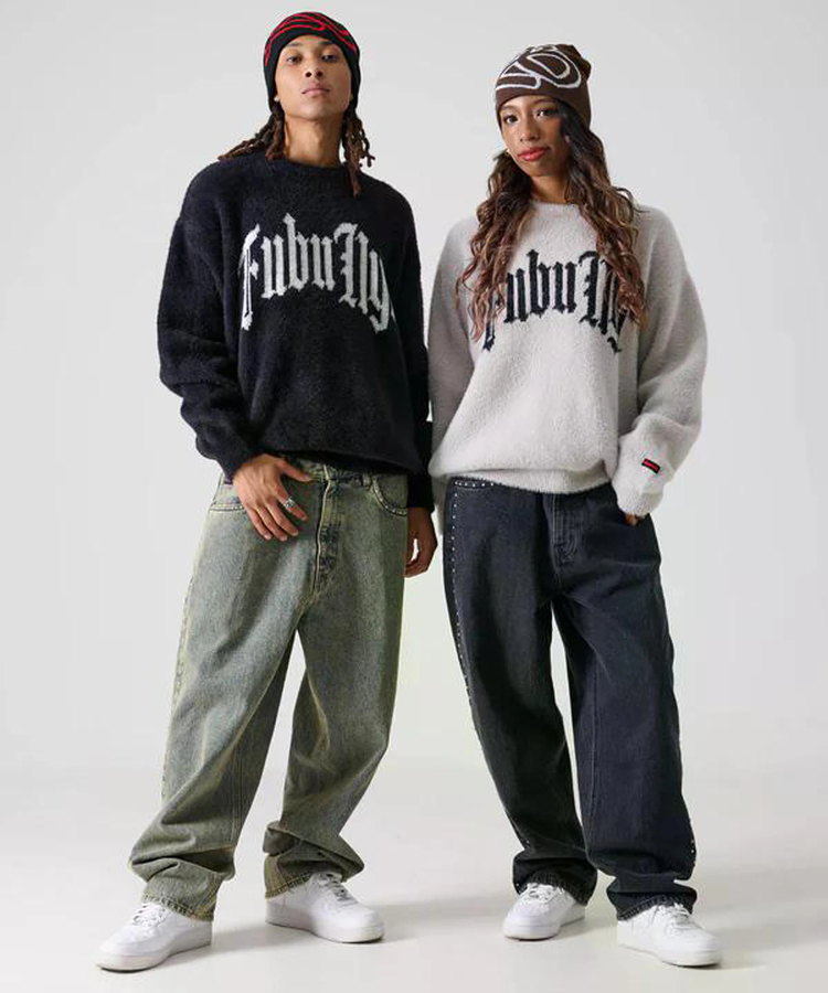 JACKROSE(ジャックローズ) |FUBU/フブ Shaggy Knit Crew(MENS)