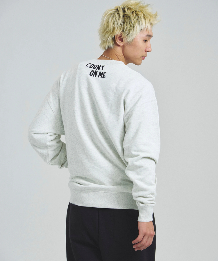 JACKROSE(ジャックローズ) |JE-Yeah.DOG&CAT.Nikukyu-クルースウェット(MENS/WOMENS)