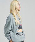 JACKROSE(ジャックローズ) |JE-Yeah.DOG&CAT.Nikukyu-クルースウェット(MENS/WOMENS)