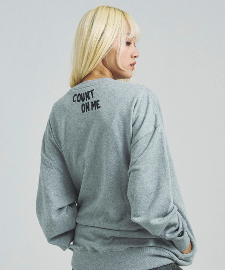 JACKROSE(ジャックローズ) |JE-Yeah.DOG&CAT.Nikukyu-クルースウェット(MENS/WOMENS)