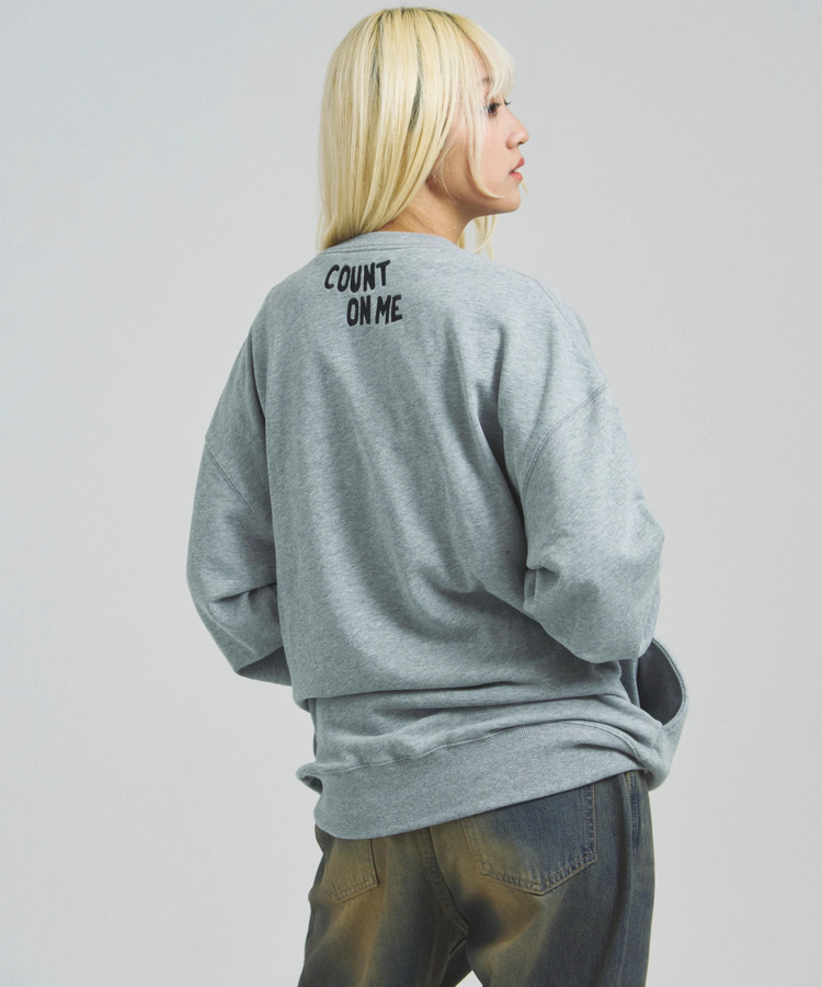 JACKROSE(ジャックローズ) |JE-Yeah.DOG&CAT.Nikukyu-クルースウェット(MENS/WOMENS)