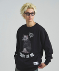 JACKROSE(ジャックローズ) |JE-Yeah.DOG&CAT.Nikukyu-クルースウェット(MENS/WOMENS)