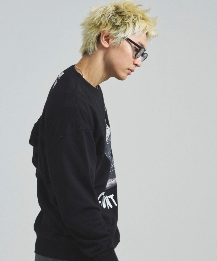 JACKROSE(ジャックローズ) |JE-Yeah.DOG&CAT.Nikukyu-クルースウェット(MENS/WOMENS)