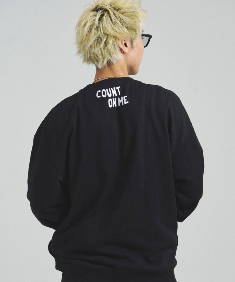 JACKROSE(ジャックローズ) |JE-Yeah.DOG&CAT.Nikukyu-クルースウェット(MENS/WOMENS)