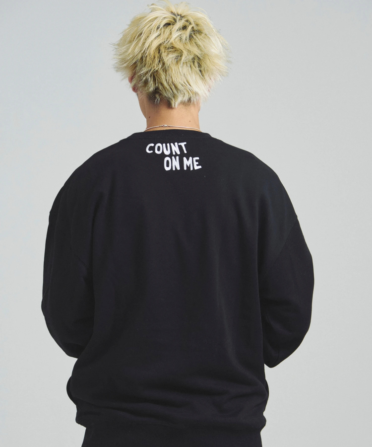 JACKROSE(ジャックローズ) |JE-Yeah.DOG&CAT.Nikukyu-クルースウェット(MENS/WOMENS)