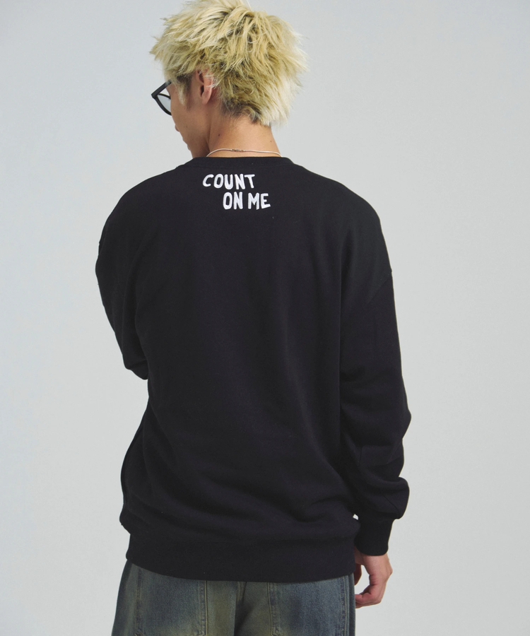 JACKROSE(ジャックローズ) |JE-Yeah.DOG&CAT.Nikukyu-クルースウェット(MENS/WOMENS)