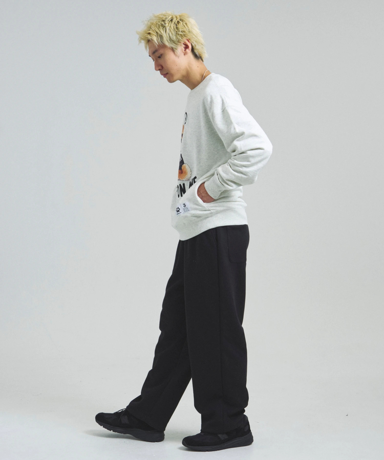 JACKROSE(ジャックローズ) |JE-Yeah.DOG&CAT.Nikukyu-クルースウェット(MENS/WOMENS)