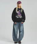 JACKROSE(ジャックローズ) |JE-Yeah.DOG&CAT.Nikukyu-クルースウェット(MENS/WOMENS)