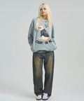 JACKROSE(ジャックローズ) |JE-Yeah.DOG&CAT.Nikukyu-クルースウェット(MENS/WOMENS)