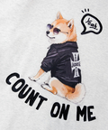 JACKROSE(ジャックローズ) |JE-Yeah.DOG&CAT.Nikukyu-クルースウェット(MENS/WOMENS)