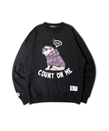 JACKROSE(ジャックローズ) |JE-Yeah.DOG&CAT.Nikukyu-クルースウェット(MENS/WOMENS)