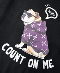 JACKROSE(ジャックローズ) |JE-Yeah.DOG&CAT.Nikukyu-クルースウェット(MENS/WOMENS)