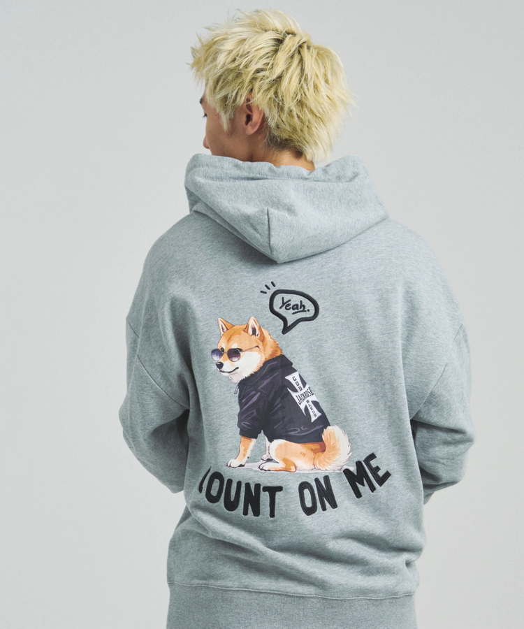 JACKROSE(ジャックローズ) |JE-Yeah.DOG&CAT.Nikukyu-ジップパーカー(MENS/WOMENS)