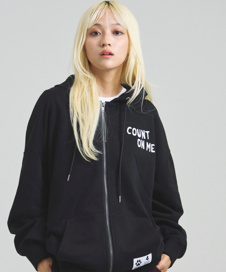 JACKROSE(ジャックローズ) |JE-Yeah.DOG&CAT.Nikukyu-ジップパーカー(MENS/WOMENS)