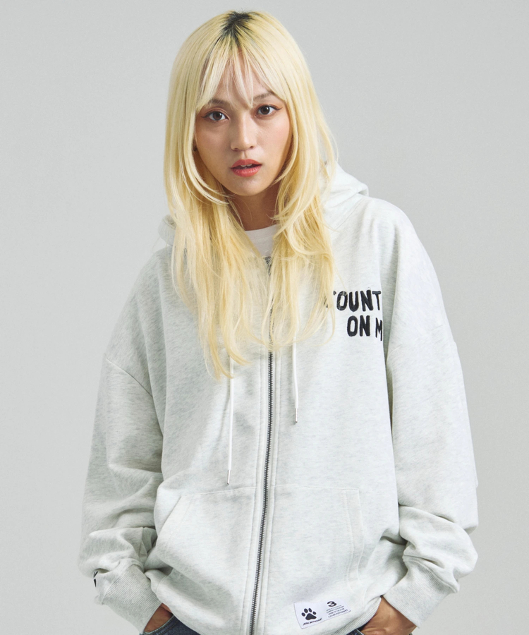 JACKROSE(ジャックローズ) |JE-Yeah.DOG&CAT.Nikukyu-ジップパーカー(MENS/WOMENS)