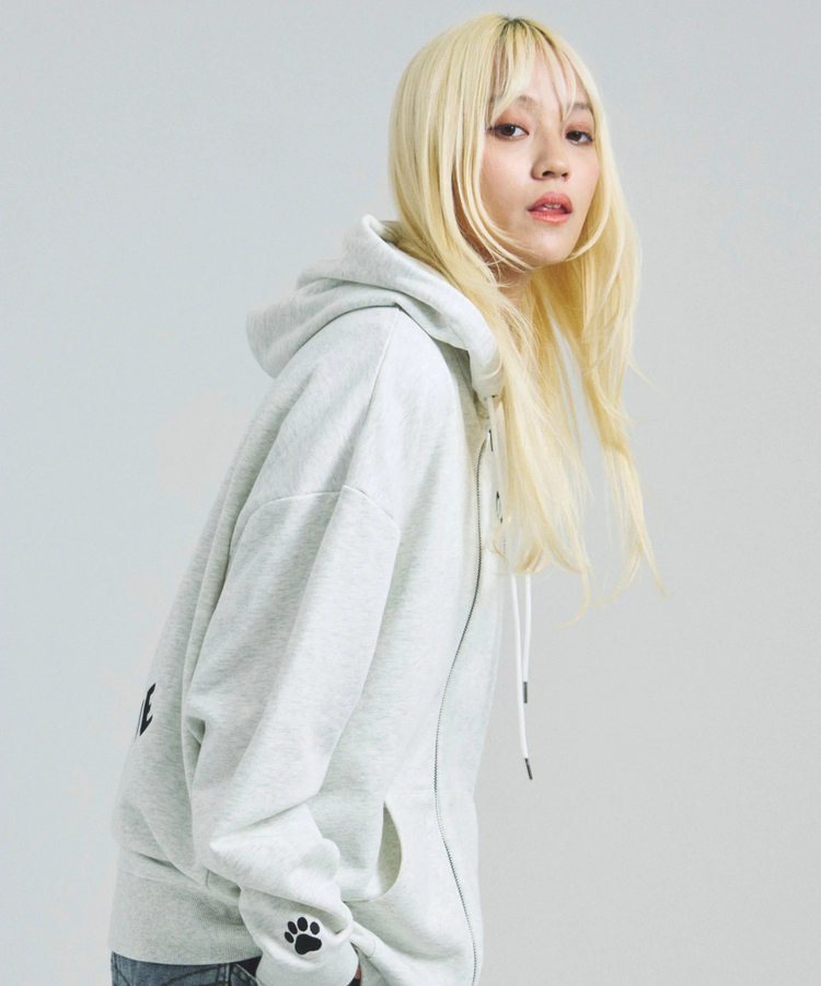 JACKROSE(ジャックローズ) |JE-Yeah.DOG&CAT.Nikukyu-ジップパーカー(MENS/WOMENS)