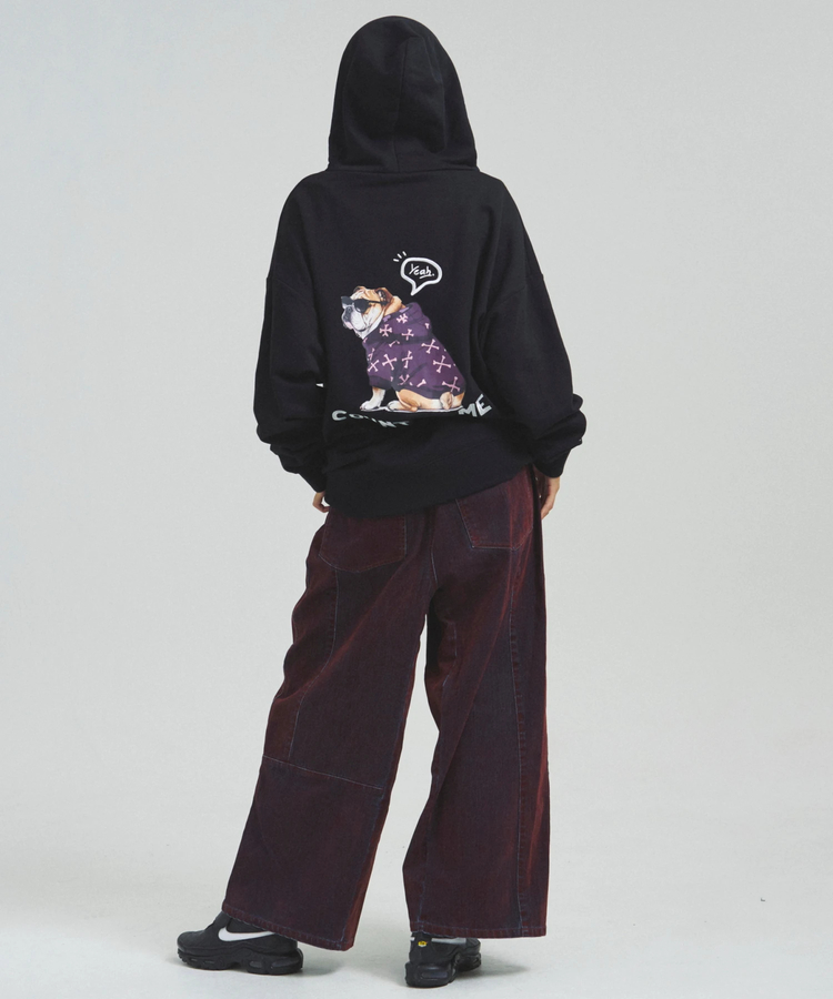 JACKROSE(ジャックローズ) |JE-Yeah.DOG&CAT.Nikukyu-ジップパーカー(MENS/WOMENS)