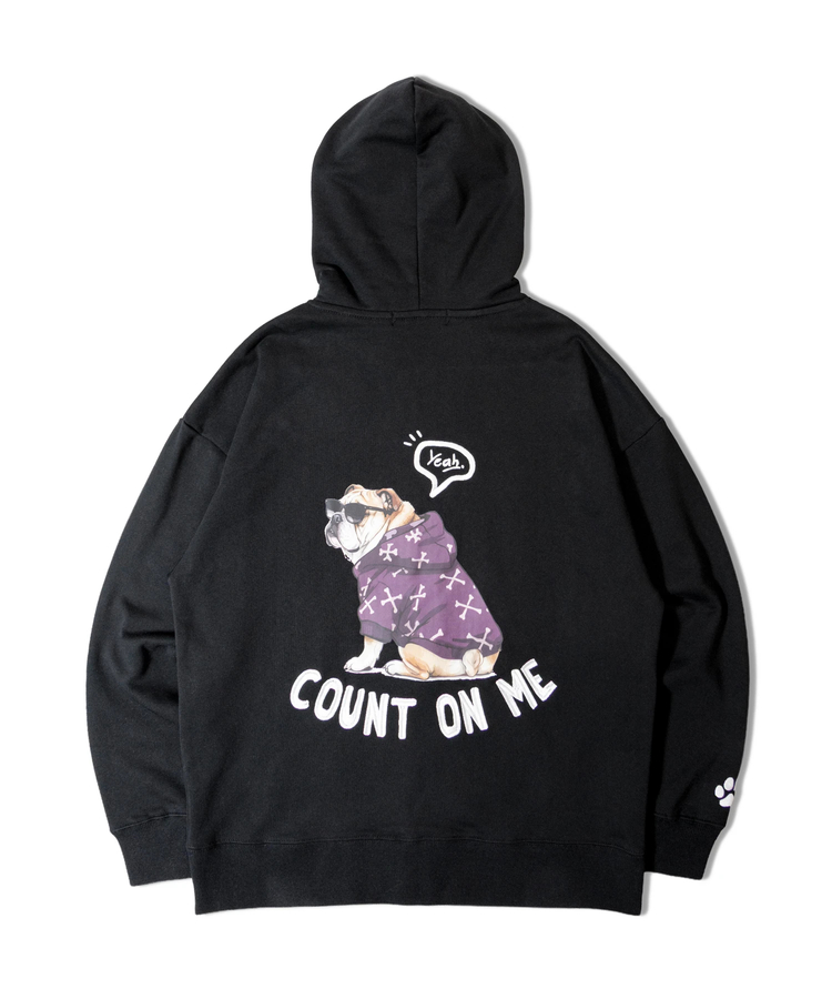 JACKROSE(ジャックローズ) |JE-Yeah.DOG&CAT.Nikukyu-ジップパーカー(MENS/WOMENS)