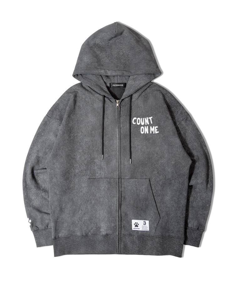 JACKROSE(ジャックローズ) |JE-Yeah.DOG&CAT.Nikukyu-ジップパーカー(MENS/WOMENS)