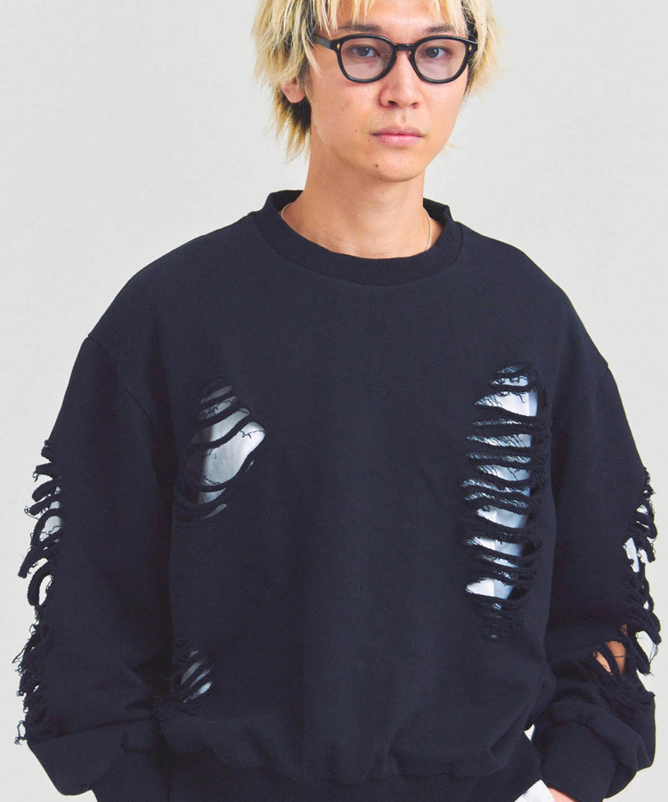 JACKROSE(ジャックローズ) |GA HARD-DAMAGE CREW(MENS)