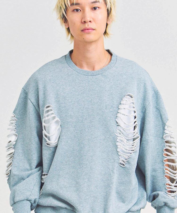 JACKROSE(ジャックローズ) |GA HARD-DAMAGE CREW(MENS)