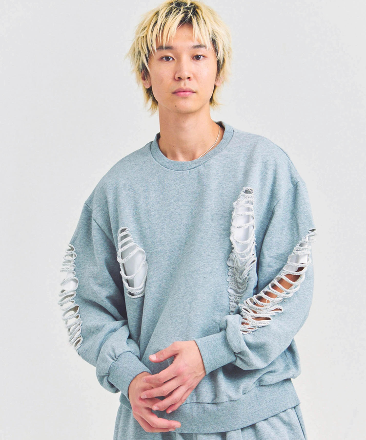 JACKROSE(ジャックローズ) |GA HARD-DAMAGE CREW(MENS)