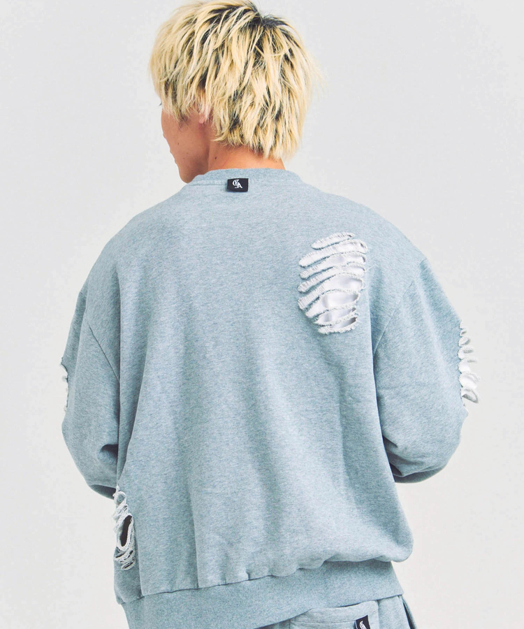 JACKROSE(ジャックローズ) |GA HARD-DAMAGE CREW(MENS)