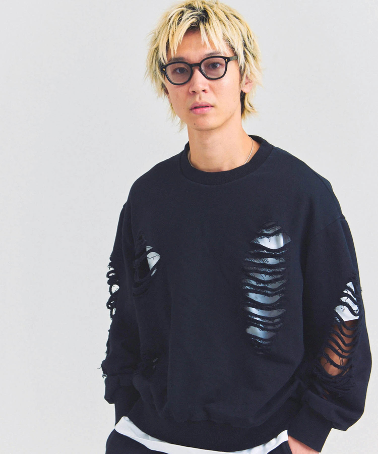 JACKROSE(ジャックローズ) |GA HARD-DAMAGE CREW(MENS)
