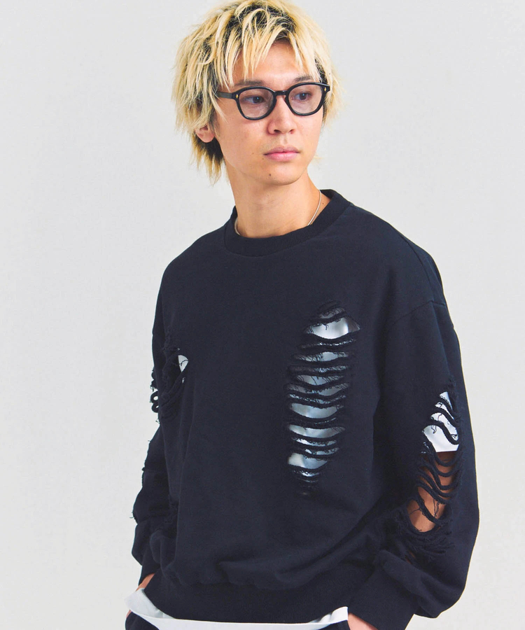 JACKROSE(ジャックローズ) |GA HARD-DAMAGE CREW(MENS)