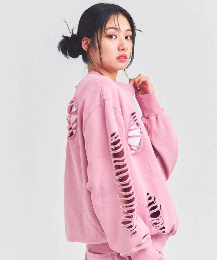 JACKROSE(ジャックローズ) |GA HARD-DAMAGE CREW(MENS)