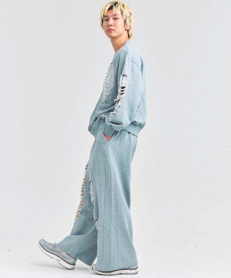 JACKROSE(ジャックローズ) |GA HARD-DAMAGE CREW(MENS)