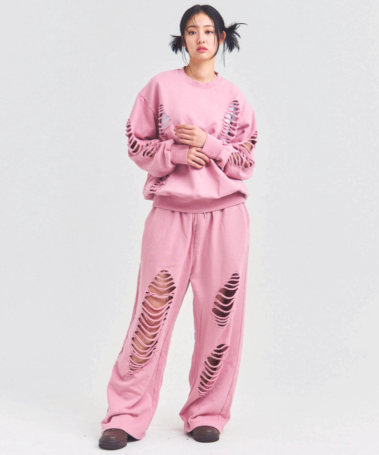 JACKROSE(ジャックローズ) |GA HARD-DAMAGE CREW(MENS)