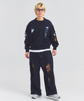 JACKROSE(ジャックローズ) |GA HARD-DAMAGE PANTS(MENS)