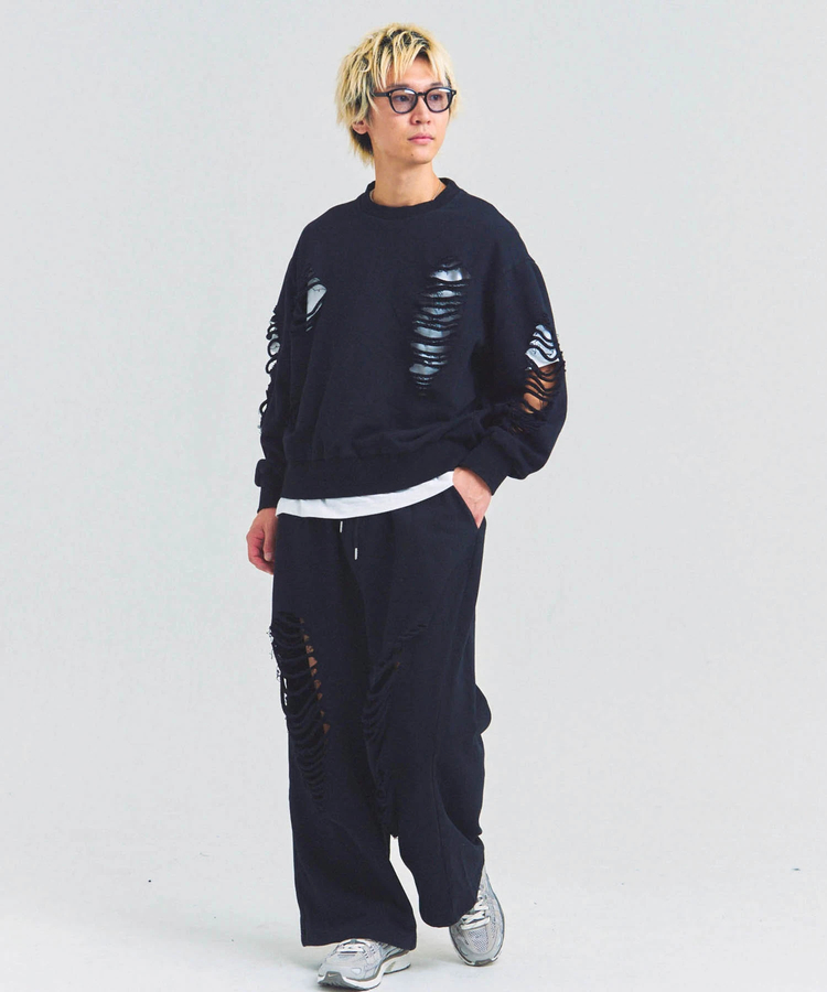 JACKROSE(ジャックローズ) |GA HARD-DAMAGE PANTS(MENS)