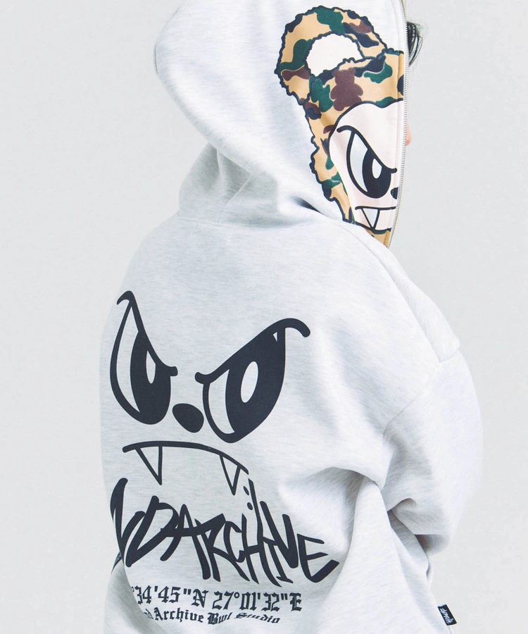 JACKROSE(ジャックローズ) |2ND ARCHIVE/セカンドアーカイブ キバBOY ZIPパーカー(MENS)