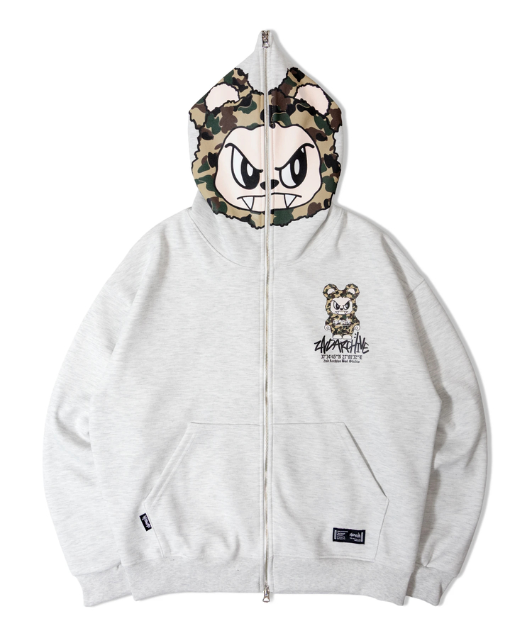 JACKROSE(ジャックローズ) |2ND ARCHIVE/セカンドアーカイブ キバBOY ZIPパーカー(MENS)