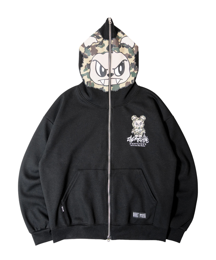 JACKROSE(ジャックローズ) |2ND ARCHIVE/セカンドアーカイブ キバBOY ZIPパーカー(MENS)