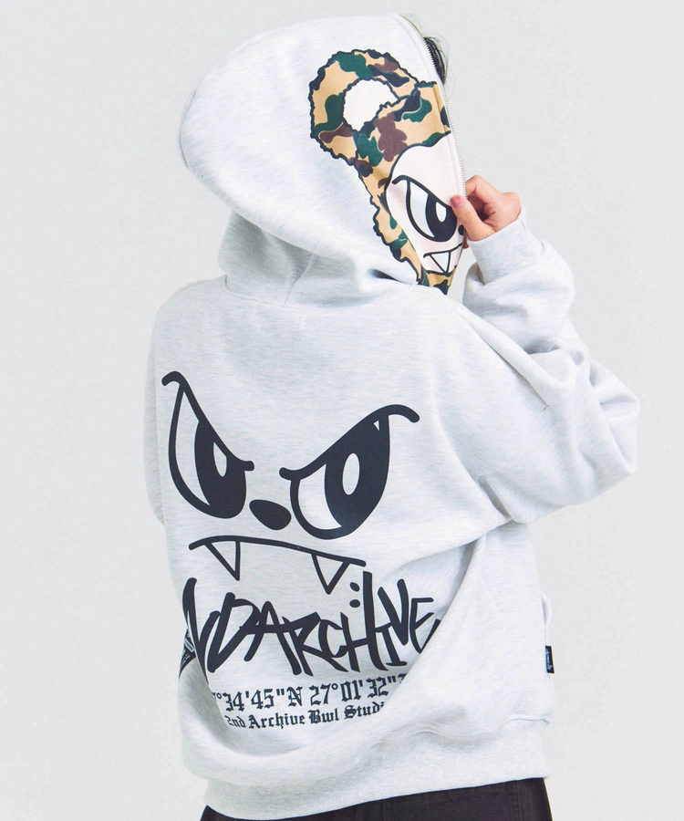 2ND ARCHIVE/セカンドアーカイブ キバBOY ZIPパーカー(MENS