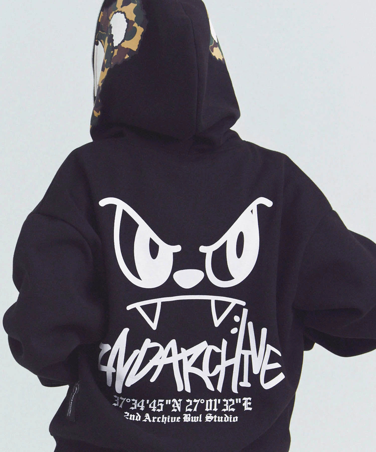 JACKROSE(ジャックローズ) |2ND ARCHIVE/セカンドアーカイブ キバBOY ZIPパーカー(MENS)