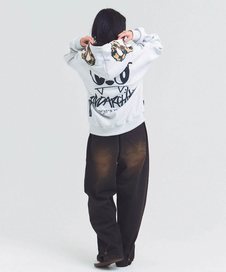 2ND ARCHIVE/セカンドアーカイブ キバBOY ZIPパーカー(MENS