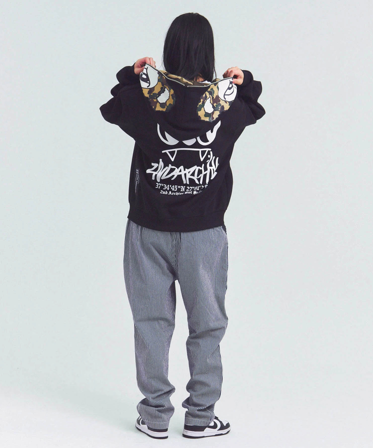 2ND ARCHIVE/セカンドアーカイブ キバBOY ZIPパーカー(MENS