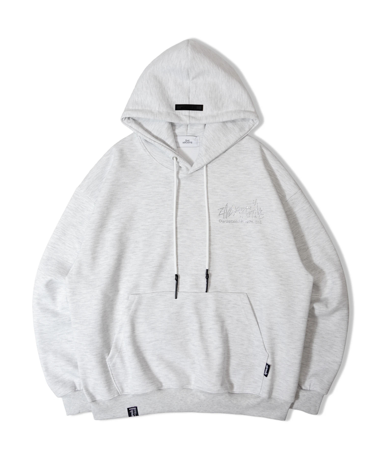 JACKROSE(ジャックローズ) |2ND ARCHIVE/セカンドアーカイブ ラインストーン プルパーカー(MENS)