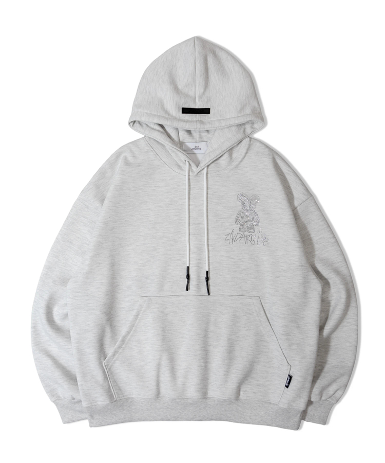 JACKROSE(ジャックローズ) |2ND ARCHIVE/セカンドアーカイブ ラインストーン プルパーカー(MENS)