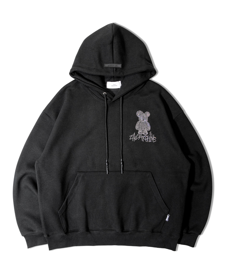 JACKROSE(ジャックローズ) |2ND ARCHIVE/セカンドアーカイブ ラインストーン プルパーカー(MENS)