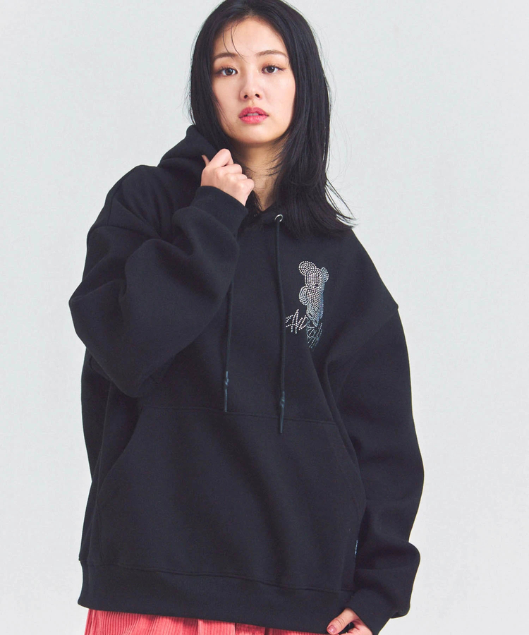 JACKROSE(ジャックローズ) |2ND ARCHIVE/セカンドアーカイブ ラインストーン プルパーカー(MENS)