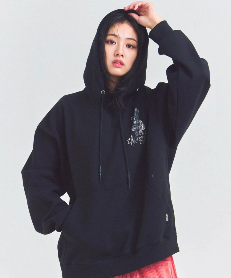 JACKROSE(ジャックローズ) |2ND ARCHIVE/セカンドアーカイブ ラインストーン プルパーカー(MENS)