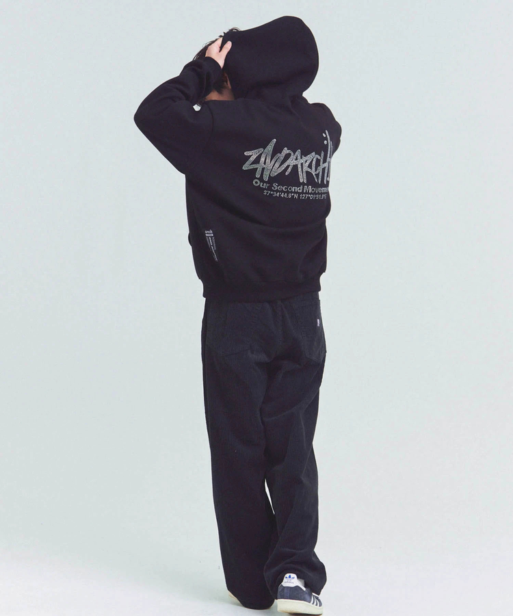 JACKROSE(ジャックローズ) |2ND ARCHIVE/セカンドアーカイブ ラインストーン プルパーカー(MENS)