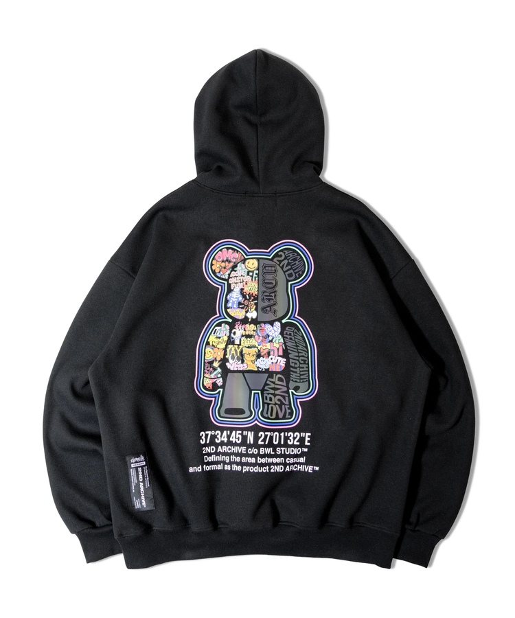 JACKROSE(ジャックローズ) |2ND ARCHIVE/セカンドアーカイブ リフレクター プルパーカー(MENS)